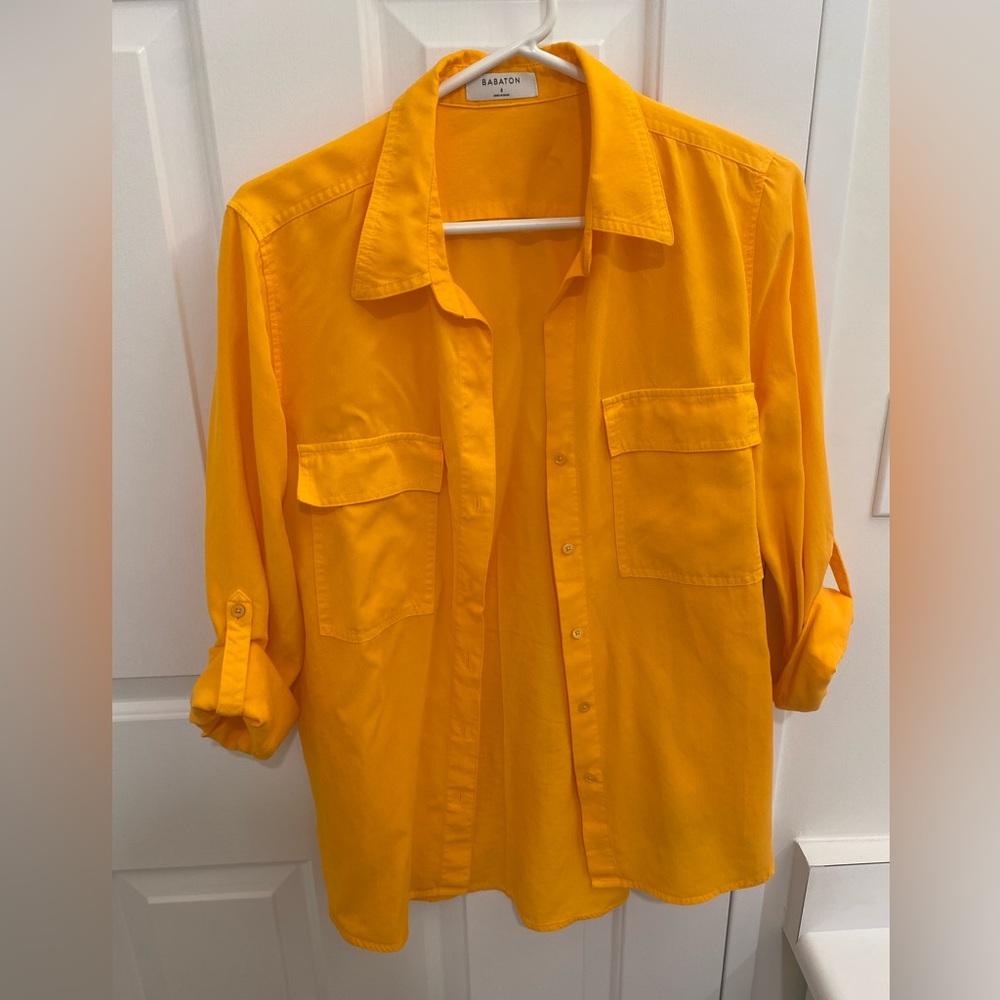Babaton Orange Shirt